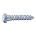 Midwest Fastener Lag Screw, 5/16 in, 2 in, Steel, Hot Dipped Galvanized Hex Hex Drive, 100 PK 05568